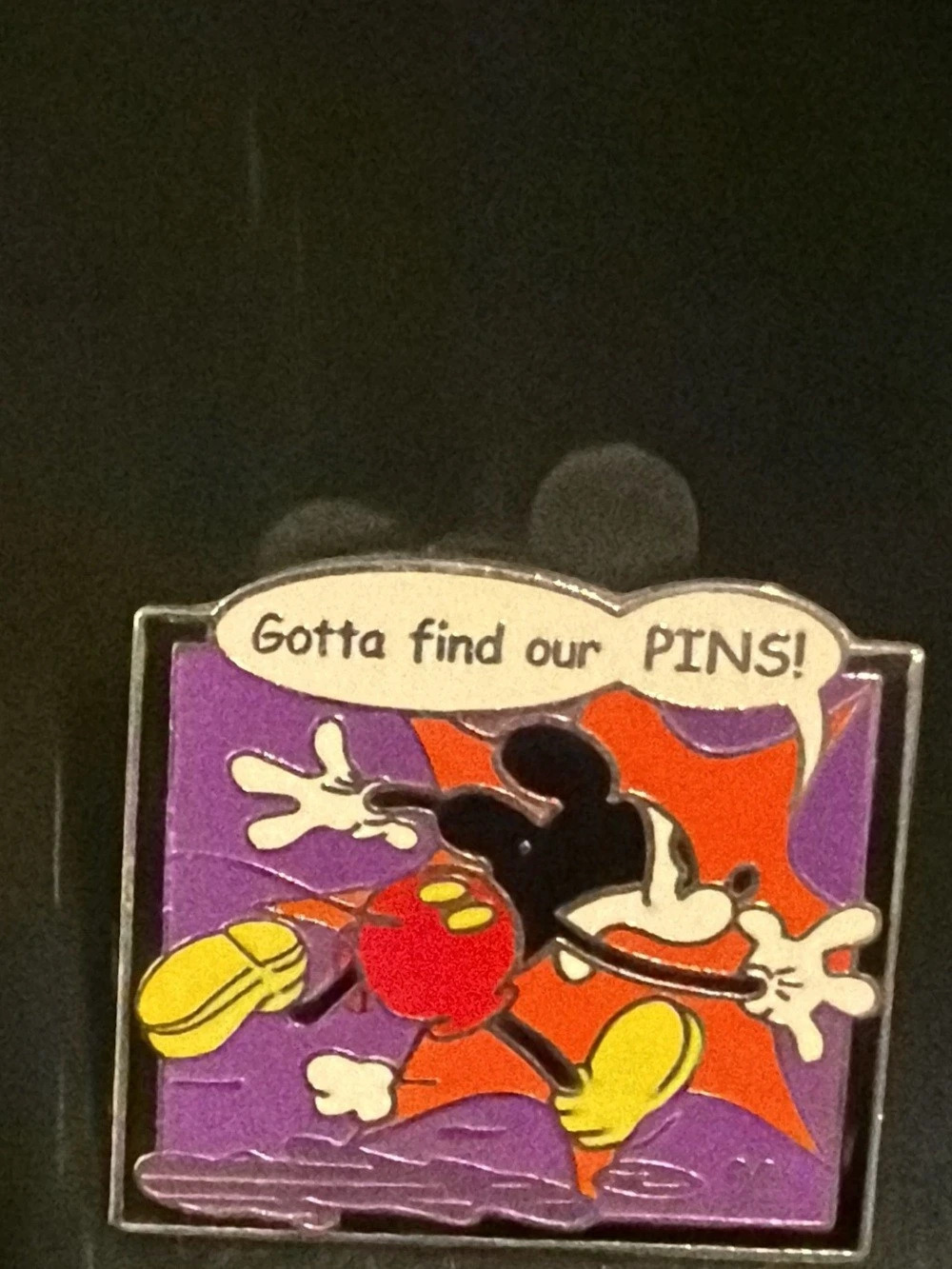 Disney Cast Member Lanyard Series 3 - Comics Pin Mickey “Gotta Find Our Pins”